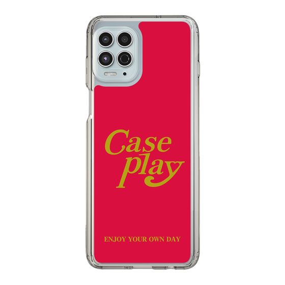 Slim Protection Case［ Original - ENJOY YOUR OWN DAY - Red ］