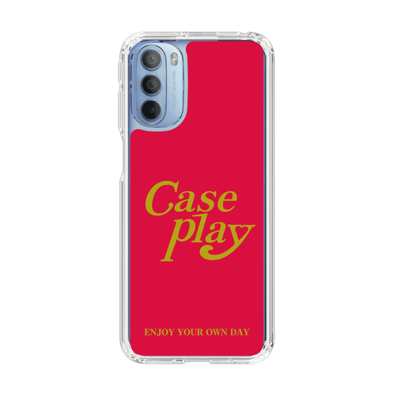 Slim Protection Case［ Original - ENJOY YOUR OWN DAY - Red ］