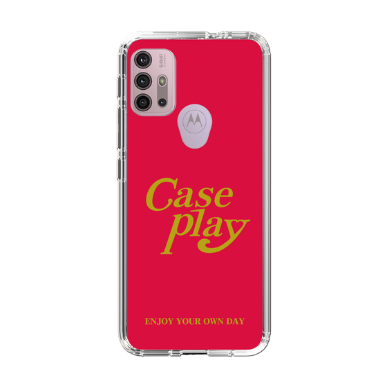Slim Protection Case［ Original - ENJOY YOUR OWN DAY - Red ］
