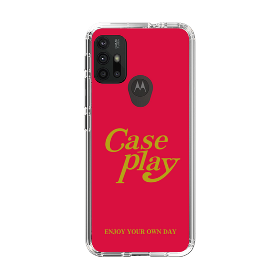 Slim Protection Case［ Original - ENJOY YOUR OWN DAY - Red ］