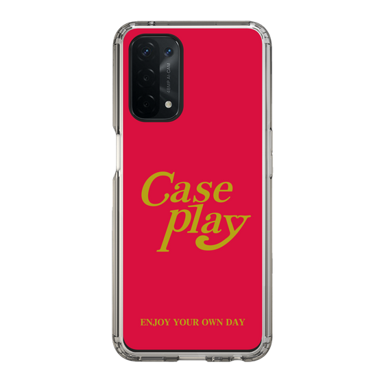 Slim Protection Case［ Original - ENJOY YOUR OWN DAY - Red ］
