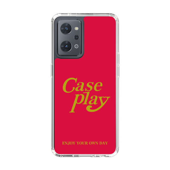 Slim Protection Case［ Original - ENJOY YOUR OWN DAY - Red ］
