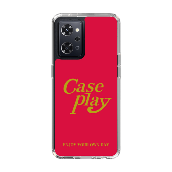 Slim Protection Case［ オリジナル - ENJOY YOUR OWN DAY - レッド ］