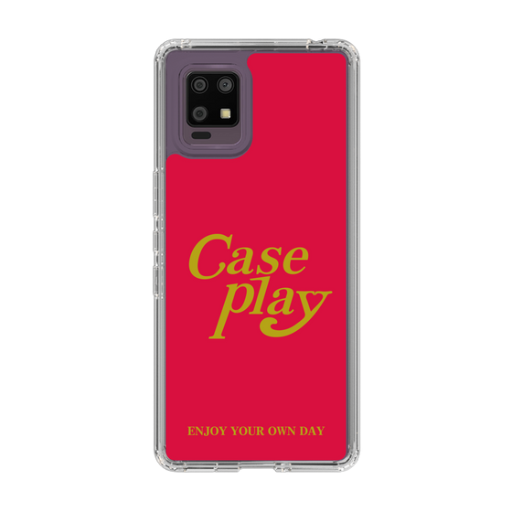 Slim Protection Case［ Original - ENJOY YOUR OWN DAY - Red ］