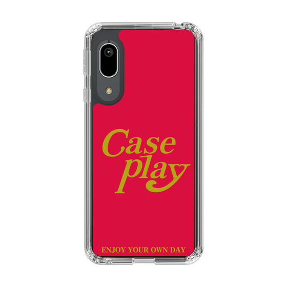 Slim Protection Case［ Original - ENJOY YOUR OWN DAY - Red ］