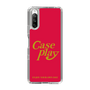 Slim Protection Case［ Original - ENJOY YOUR OWN DAY - Red ］