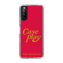 Slim Protection Case［ Original - ENJOY YOUR OWN DAY - Red ］