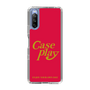 Slim Protection Case［ Original - ENJOY YOUR OWN DAY - Red ］