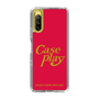 Slim Protection Case［ Original - ENJOY YOUR OWN DAY - Red ］
