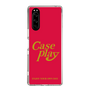 Slim Protection Case［ Original - ENJOY YOUR OWN DAY - Red ］