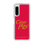 Slim Protection Case［ Original - ENJOY YOUR OWN DAY - Red ］
