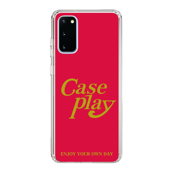 Slim Protection Case［ Original - ENJOY YOUR OWN DAY - Red ］