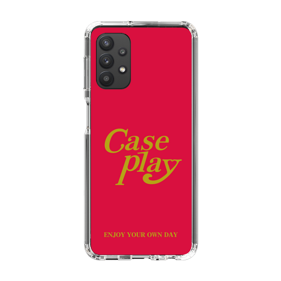 Slim Protection Case［ Original - ENJOY YOUR OWN DAY - Red ］