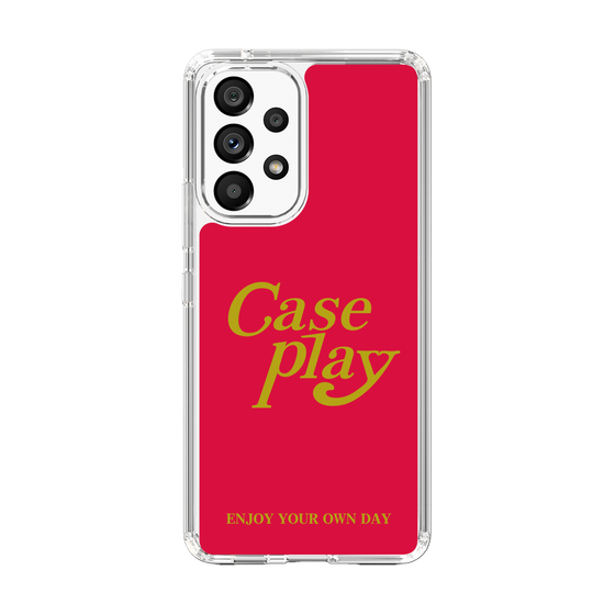 Slim Protection Case［ Original - ENJOY YOUR OWN DAY - Red ］