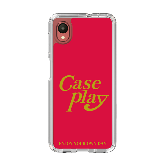 Slim Protection Case［ Original - ENJOY YOUR OWN DAY - Red ］