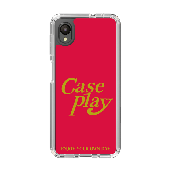 Slim Protection Case［ Original - ENJOY YOUR OWN DAY - Red ］
