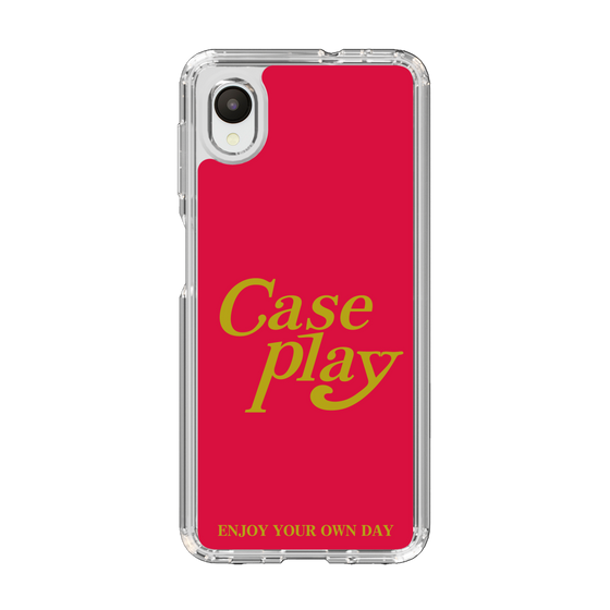 Slim Protection Case［ Original - ENJOY YOUR OWN DAY - Red ］