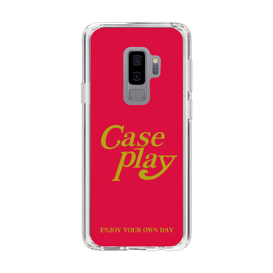 Slim Protection Case［ Original - ENJOY YOUR OWN DAY - Red ］