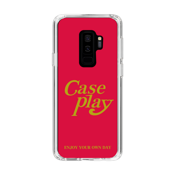 Slim Protection Case［ Original - ENJOY YOUR OWN DAY - Red ］