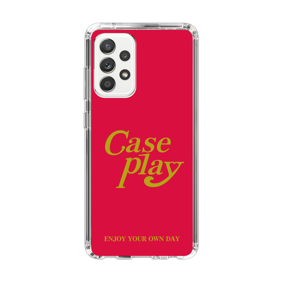 Slim Protection Case［ Original - ENJOY YOUR OWN DAY - Red ］