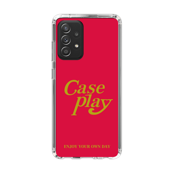 Slim Protection Case［ Original - ENJOY YOUR OWN DAY - Red ］