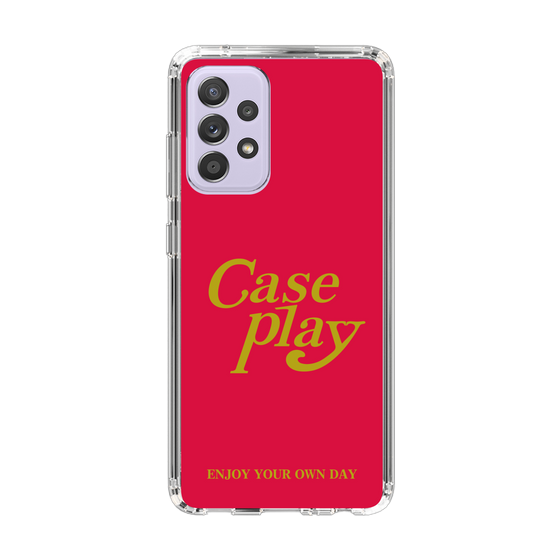 Slim Protection Case［ Original - ENJOY YOUR OWN DAY - Red ］