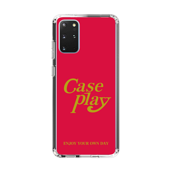 Slim Protection Case［ Original - ENJOY YOUR OWN DAY - Red ］