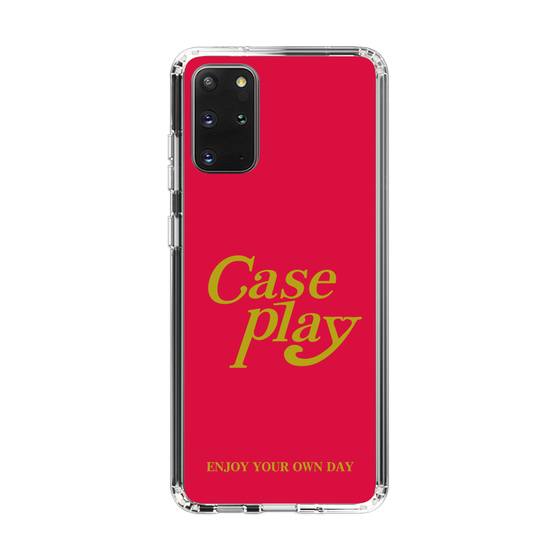 Slim Protection Case［ Original - ENJOY YOUR OWN DAY - Red ］