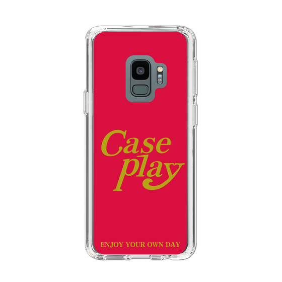 Slim Protection Case［ Original - ENJOY YOUR OWN DAY - Red ］