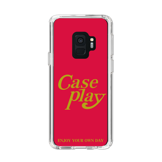 Slim Protection Case［ Original - ENJOY YOUR OWN DAY - Red ］