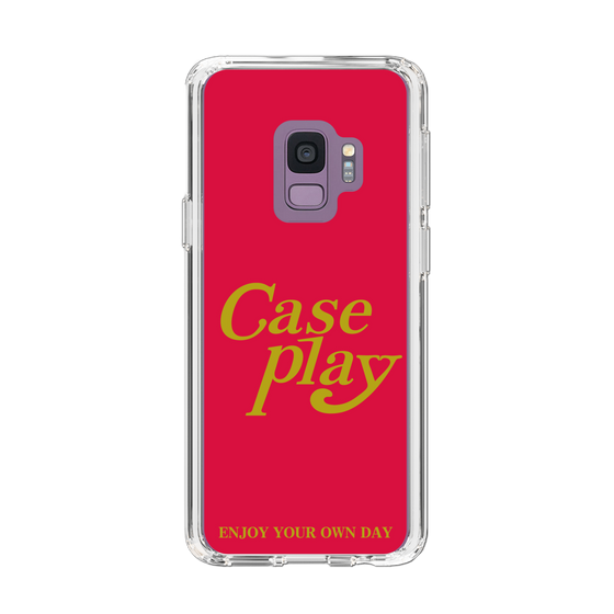 Slim Protection Case［ Original - ENJOY YOUR OWN DAY - Red ］