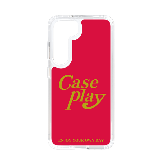 Slim Protection Case［ Original - ENJOY YOUR OWN DAY - Red ］