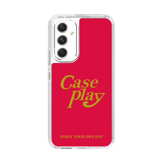Slim Protection Case［ Original - ENJOY YOUR OWN DAY - Red ］