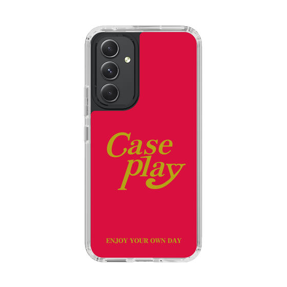Slim Protection Case［ Original - ENJOY YOUR OWN DAY - Red ］