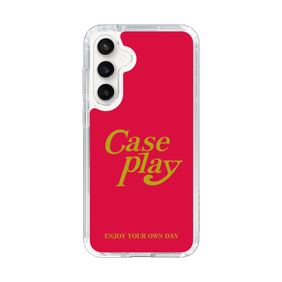 Slim Protection Case［ Original - ENJOY YOUR OWN DAY - Red ］