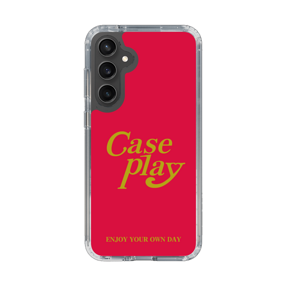 Slim Protection Case［ Original - ENJOY YOUR OWN DAY - Red ］