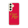 Slim Protection Case［ Original - ENJOY YOUR OWN DAY - Red ］