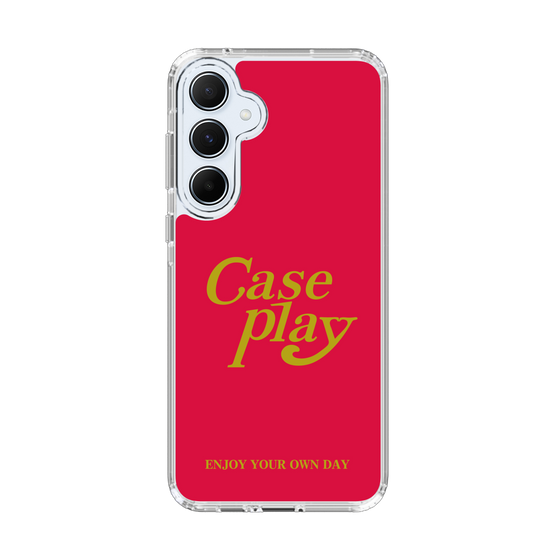 Slim Protection Case［ オリジナル - ENJOY YOUR OWN DAY - レッド ］