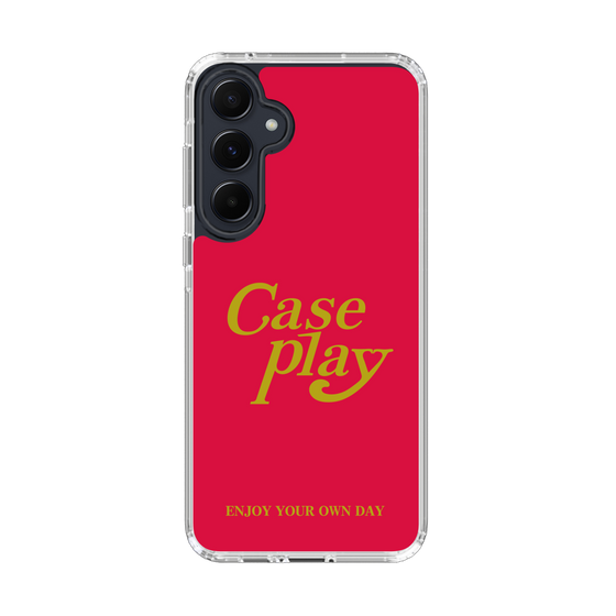 Slim Protection Case［ オリジナル - ENJOY YOUR OWN DAY - レッド ］