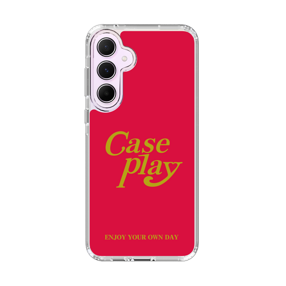 Slim Protection Case［ オリジナル - ENJOY YOUR OWN DAY - レッド ］