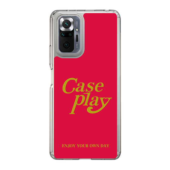Slim Protection Case［ Original - ENJOY YOUR OWN DAY - Red ］