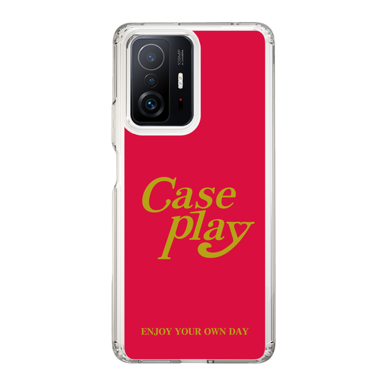 Slim Protection Case［ Original - ENJOY YOUR OWN DAY - Red ］