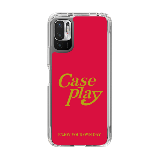 Slim Protection Case［ Original - ENJOY YOUR OWN DAY - Red ］