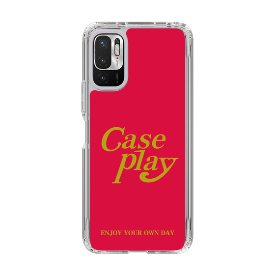 Slim Protection Case［ Original - ENJOY YOUR OWN DAY - Red ］