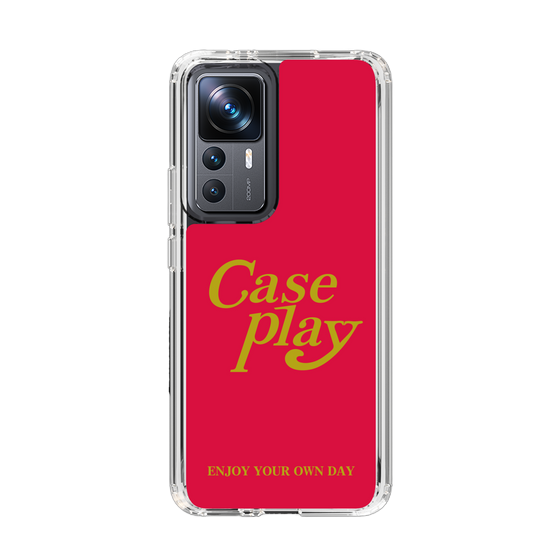 Slim Protection Case［ Original - ENJOY YOUR OWN DAY - Red ］