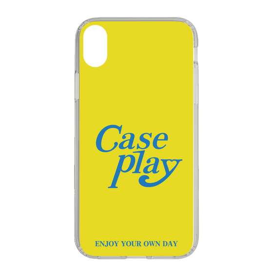 Slim Protection Case［ Original - ENJOY YOUR OWN DAY - Yellow ］