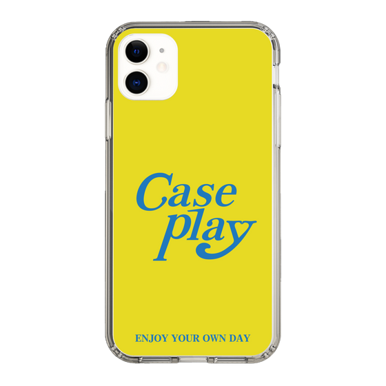 Slim Protection Case［ Original - ENJOY YOUR OWN DAY - Yellow ］