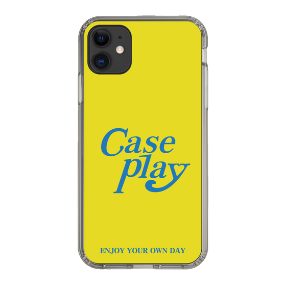 Slim Protection Case［ Original - ENJOY YOUR OWN DAY - Yellow ］