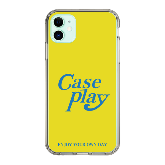 Slim Protection Case［ Original - ENJOY YOUR OWN DAY - Yellow ］