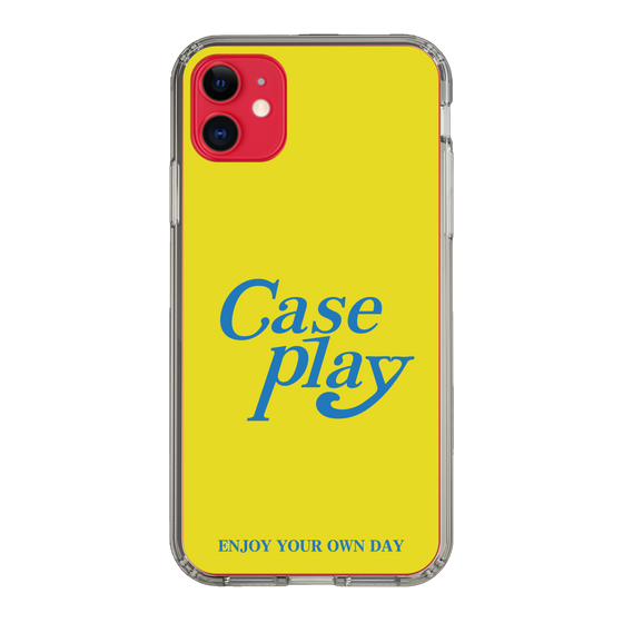 Slim Protection Case［ Original - ENJOY YOUR OWN DAY - Yellow ］